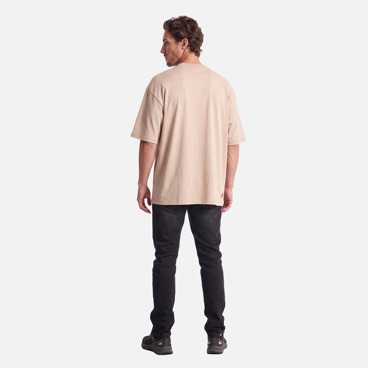 Polera Hombre Que Heavy Taupe Haka Honu