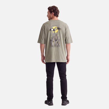 Polera Hombre Voy y Vuelvo Laurel Haka Honu