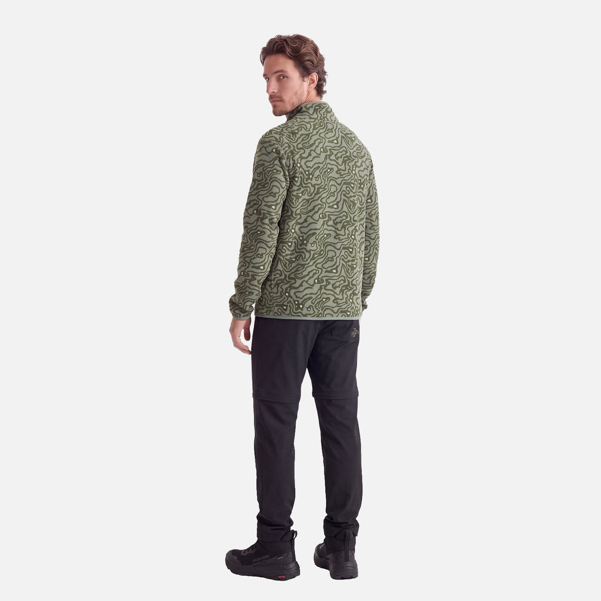 Polerón Hombre Taina Print Laurel Haka Honu