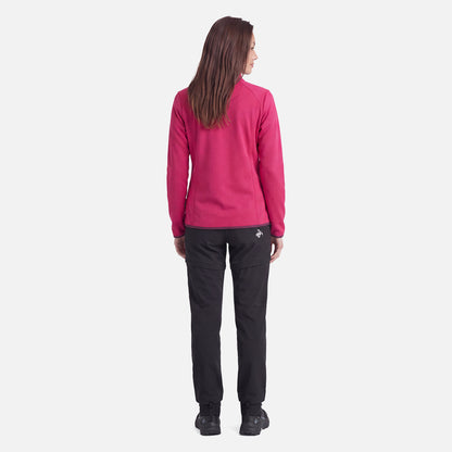 Polerón Mujer Taina Full Zip Frambuesa Haka Honu