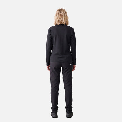Polerón Mujer Taina Full Zip Negro Haka Honu