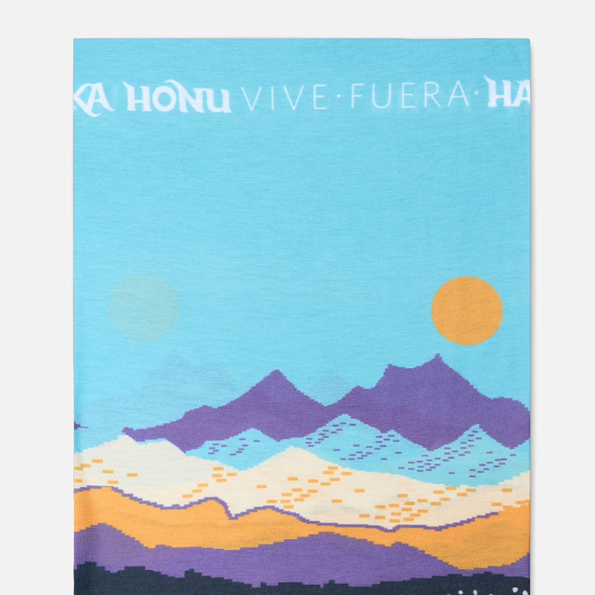 Headex Unisex La Tortuga Print Negro Haka Honu