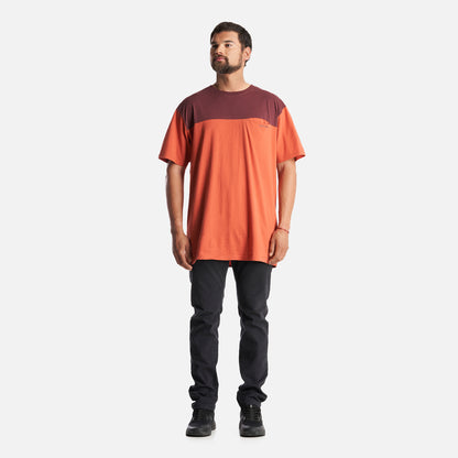 Polera Hombre Dale Color Terracota Haka Honu