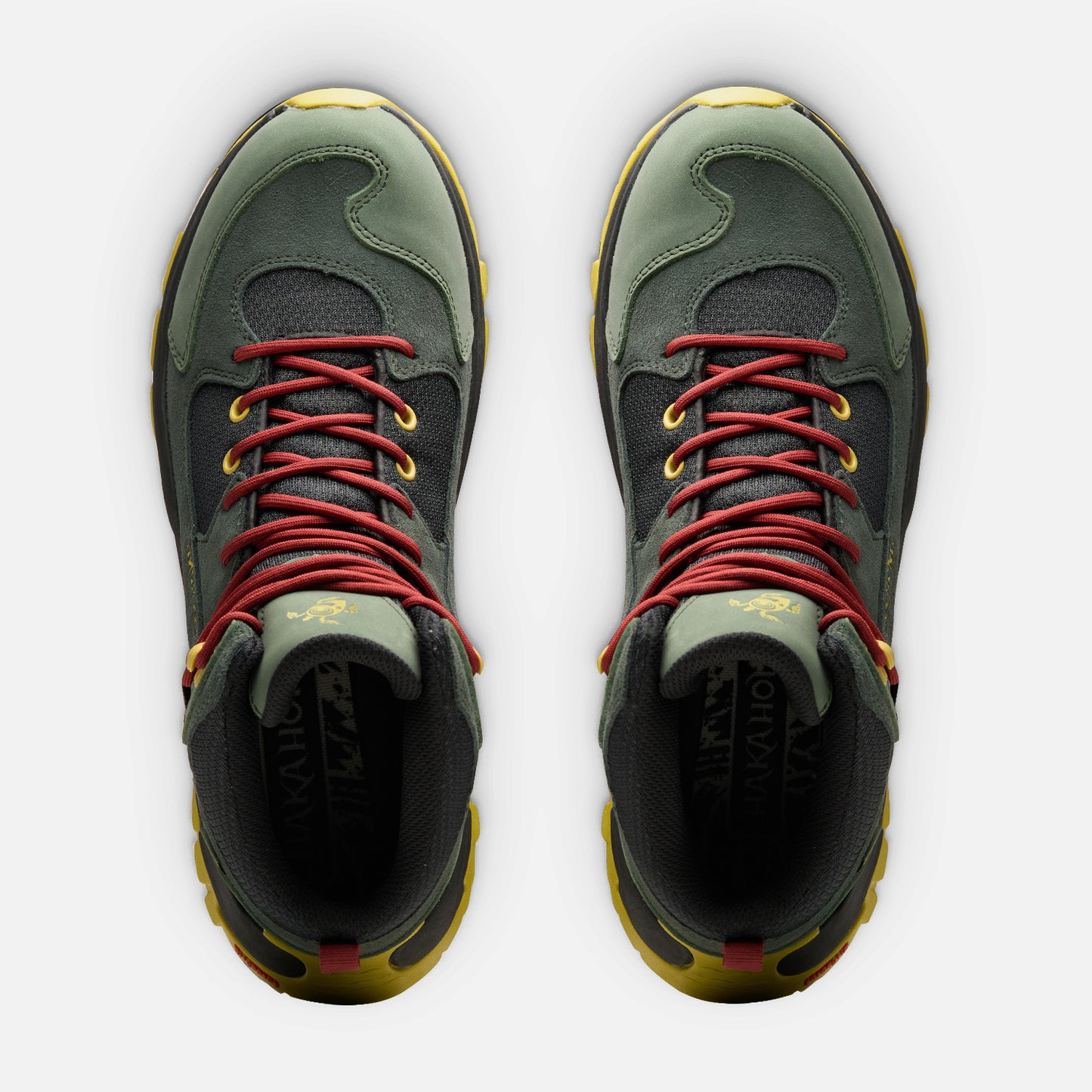 Botín Hombre Cordillera Alta Verde Grisaceo Haka Honu