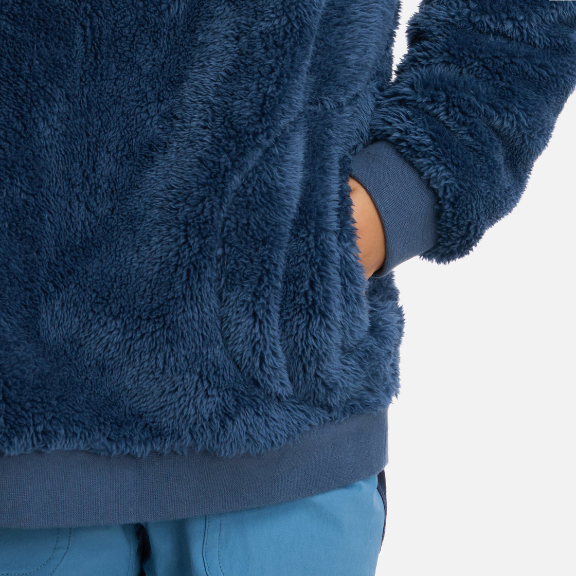 Poleron Niño Mini Cangur-oso Azul Oscuro Haka Honu