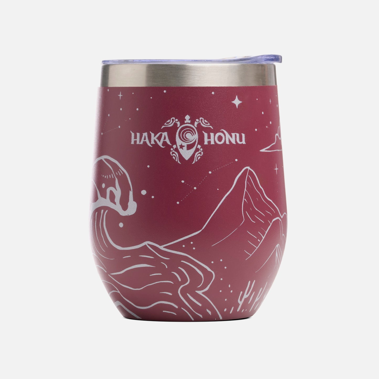 Tazón El Taza 350ML Burdeo Haka Honu
