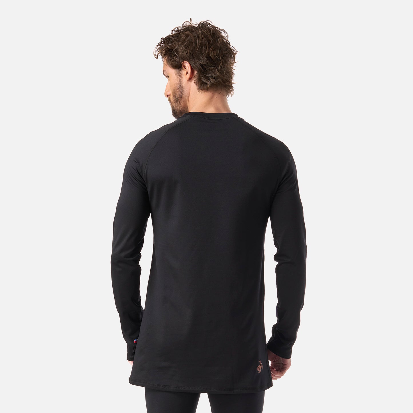Primera Capa Hombre Huemul Top Negro Haka Honu
