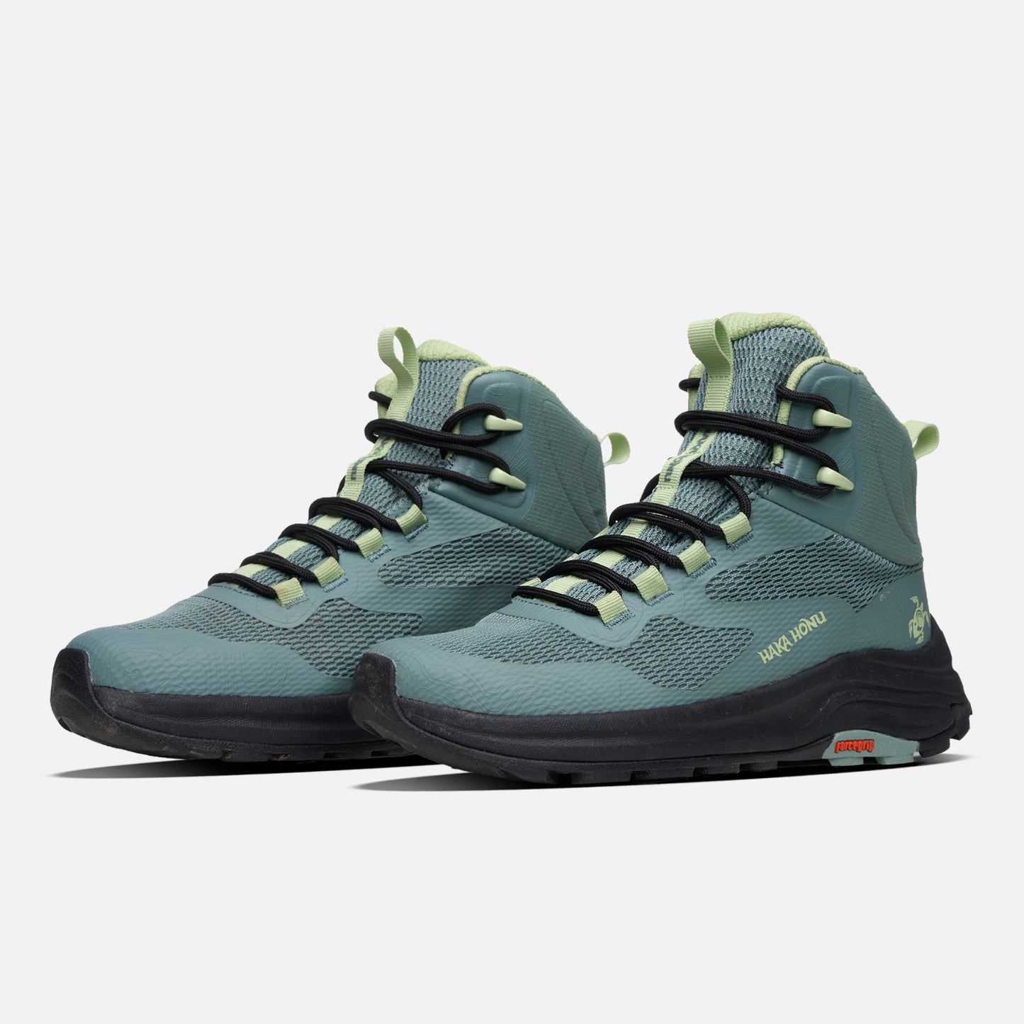 Zapatilla Mujer Huillin Alto Jade/Menta Haka Honu