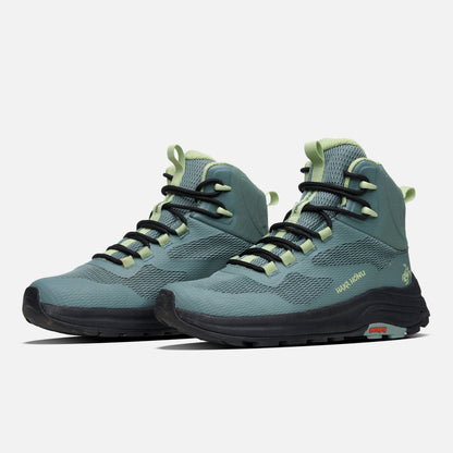 Zapatilla Mujer Huillin Alto Jade/Menta Haka Honu