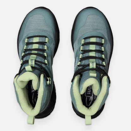 Zapatilla Mujer Huillin Alto Jade/Menta Haka Honu