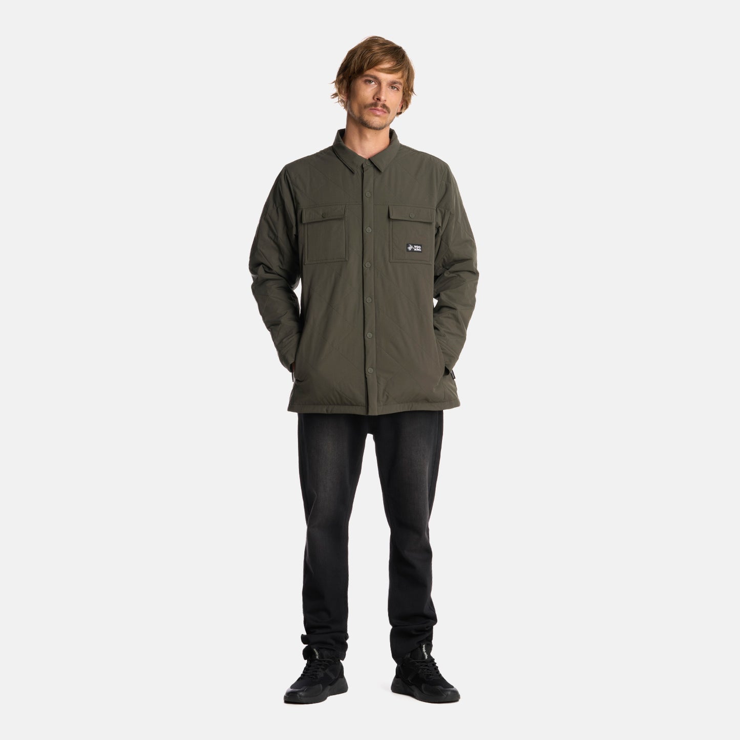 Chaqueta Hombre Fogata Verde Militar Haka Honu