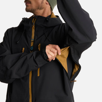 Chaqueta Hombre Viento Blanco Negro Haka Honu