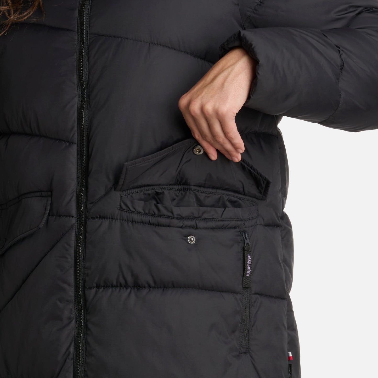 Chaqueta Mujer Termal Negro Haka Honu