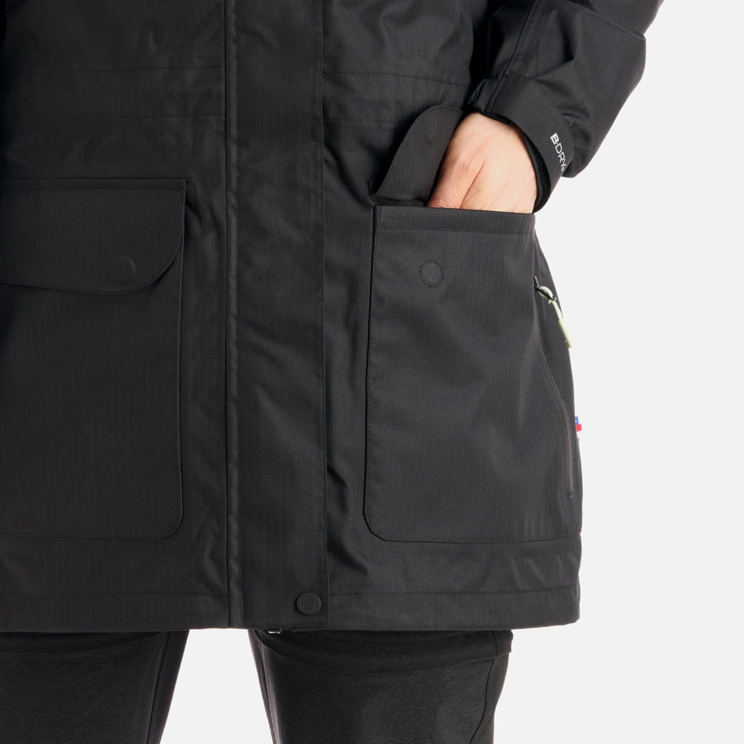 Chaqueta Mujer Perro Guapo Pro Negro Haka Honu