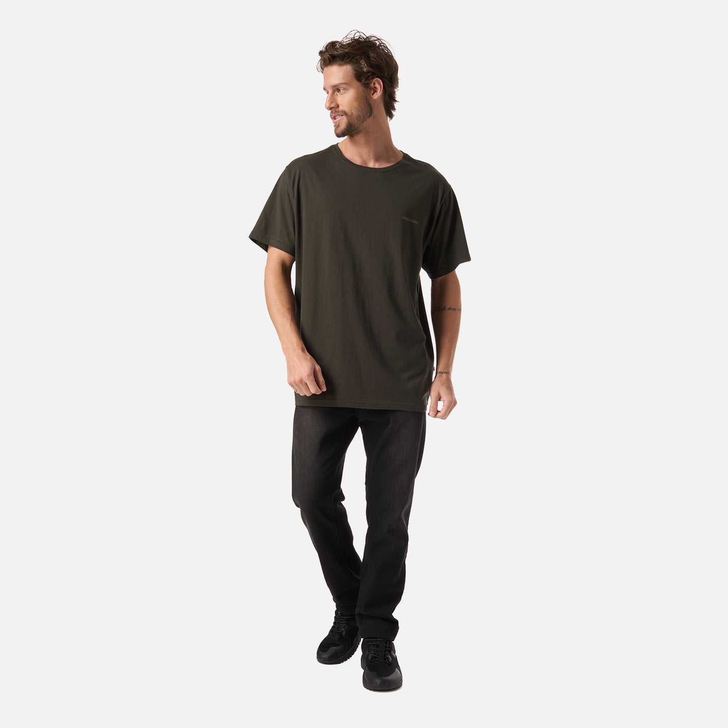 Polera Hombre Haka Verde Militar Haka Honu