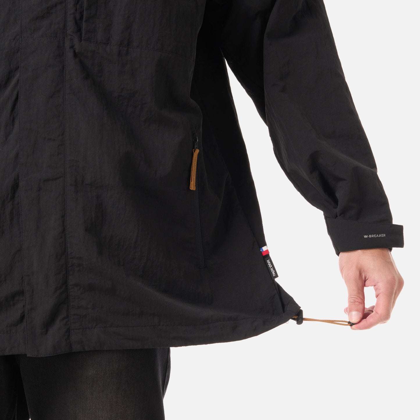 Chaqueta Hombre Hijo Del Viento Negro Haka Honu