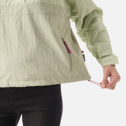 Chaqueta Mujer Hija Del Viento 14 Zip Menta Haka Honu