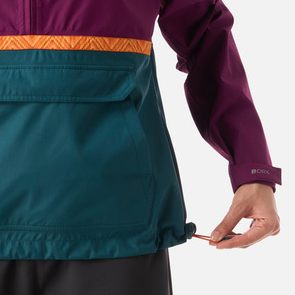 Chaqueta Mujer Viento Norte 14 Zip Purpura Haka Honu