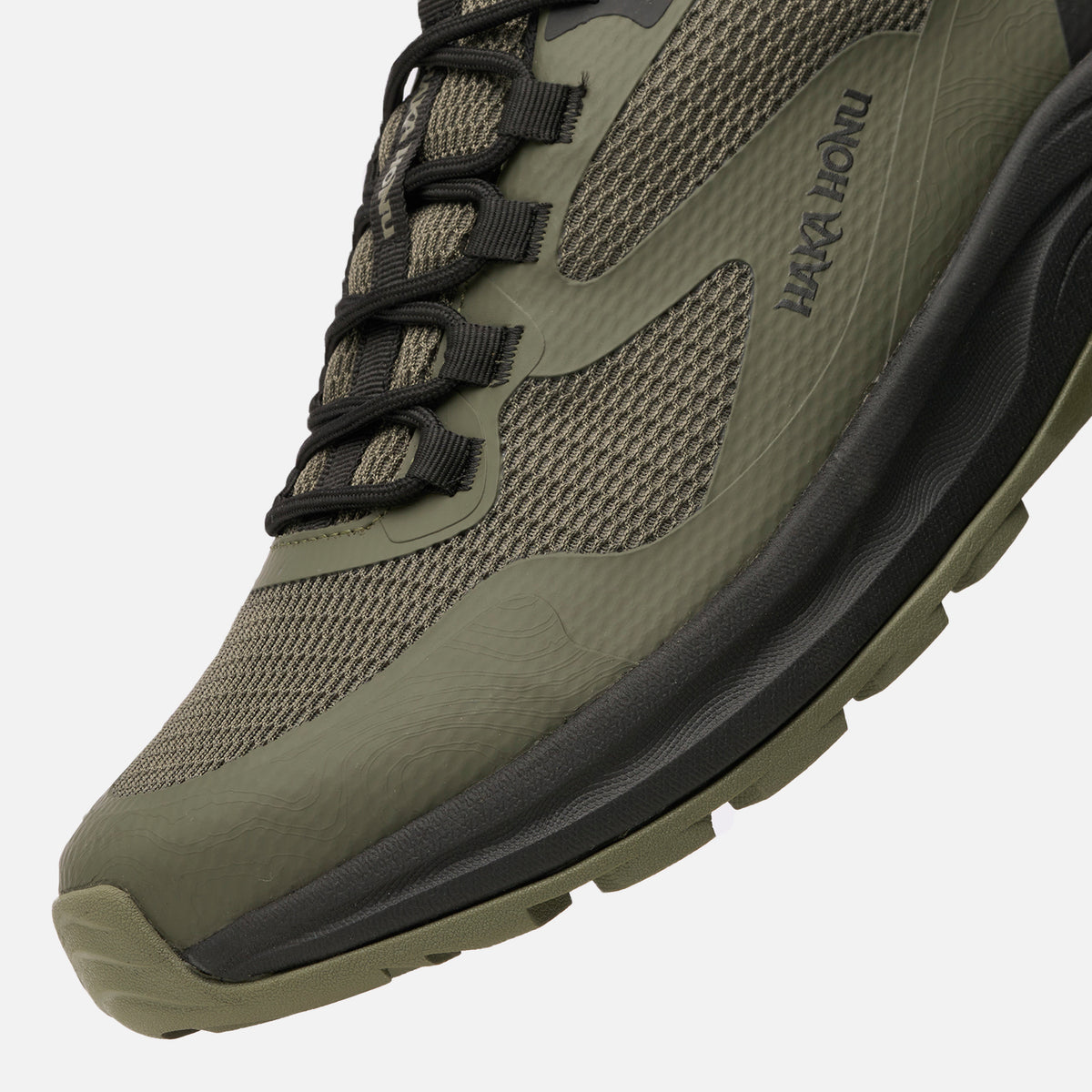 Zapatilla Hombre Huillin Bajo Verde Militar Haka Honu