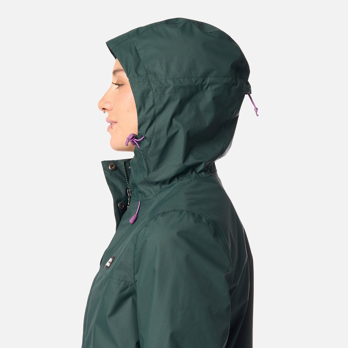 Chaqueta Mujer Kauai Verde Bosque Haka Honu