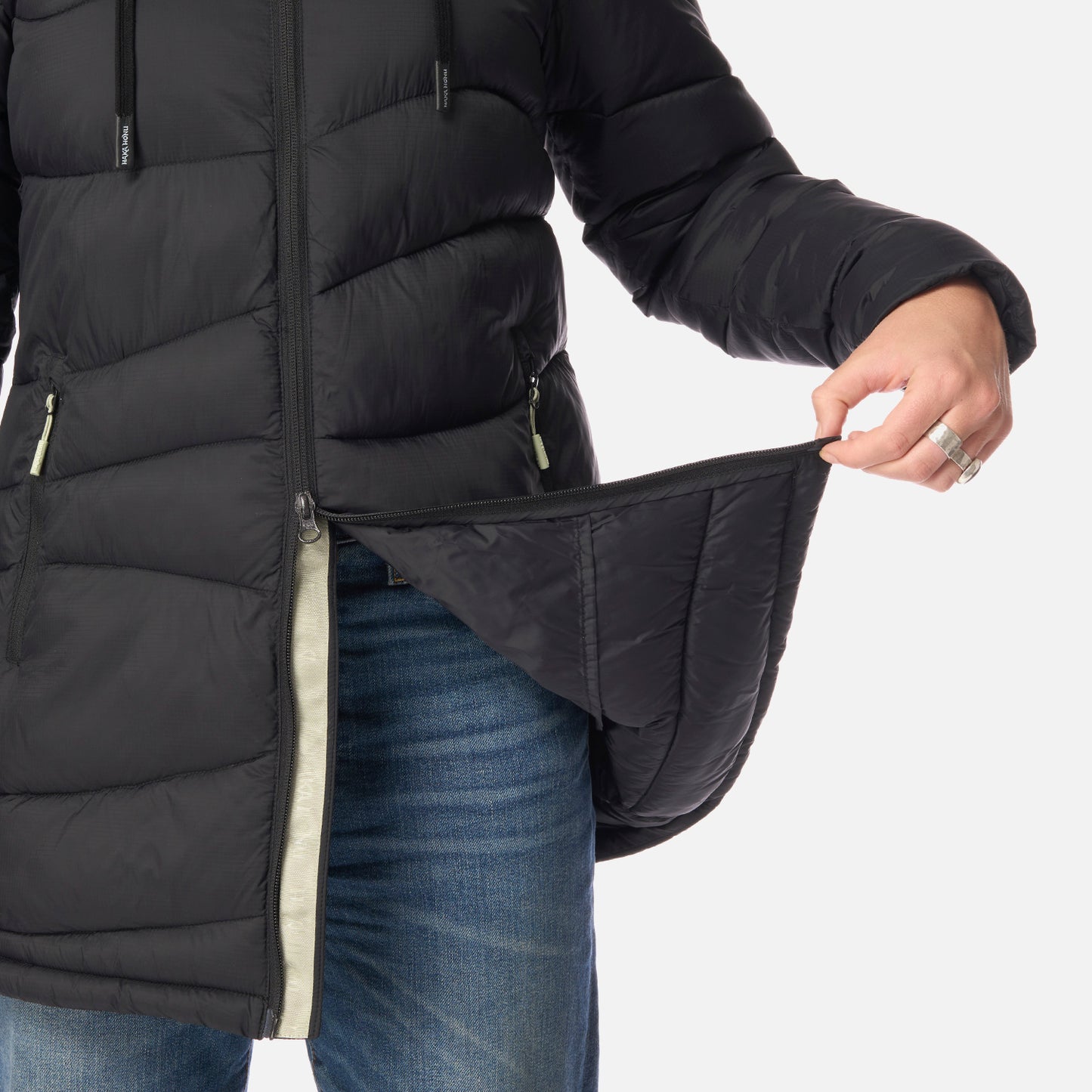 Chaqueta Mujer Pala Negra Negro Haka Honu