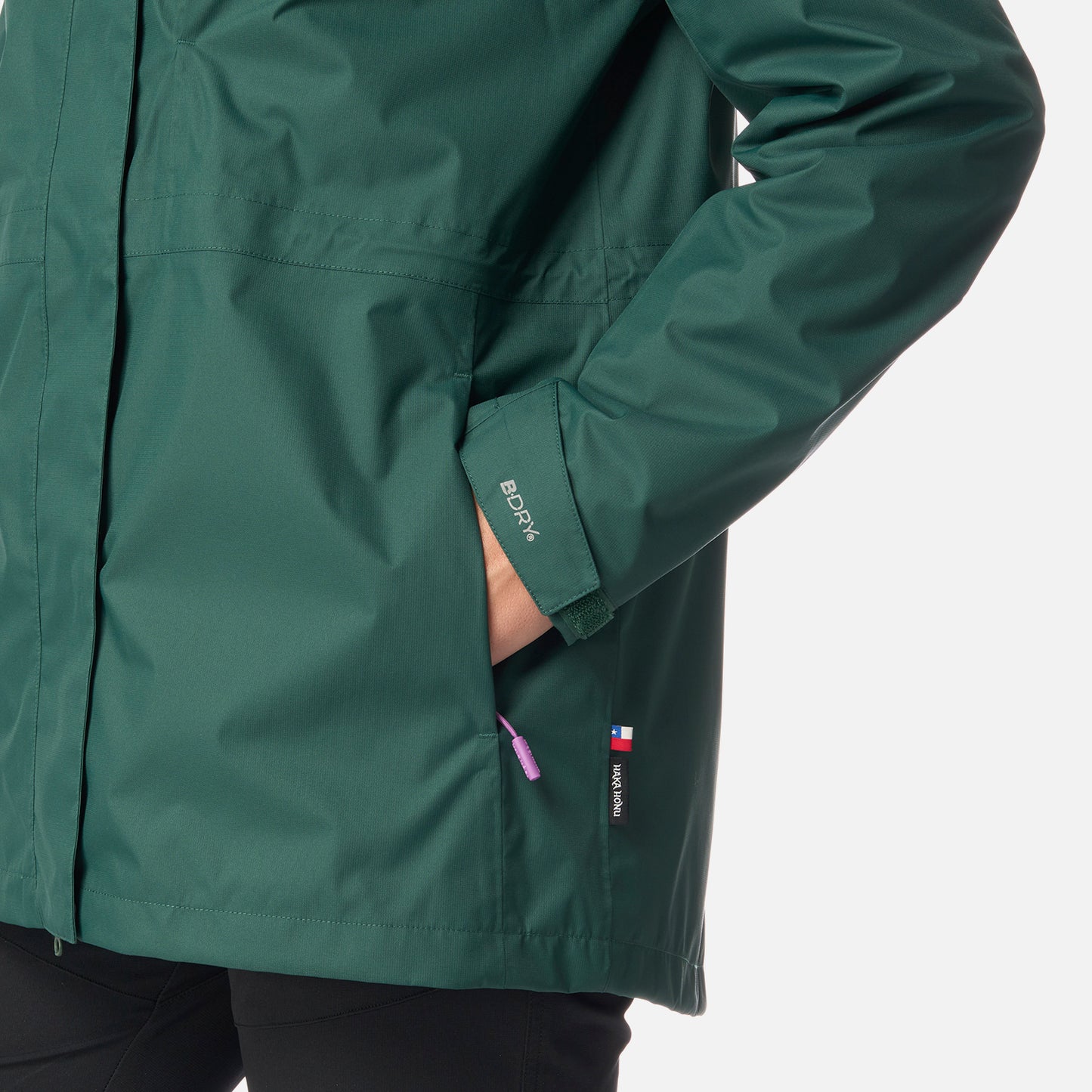 Chaqueta Mujer Corteza Esmeralda Haka Honu