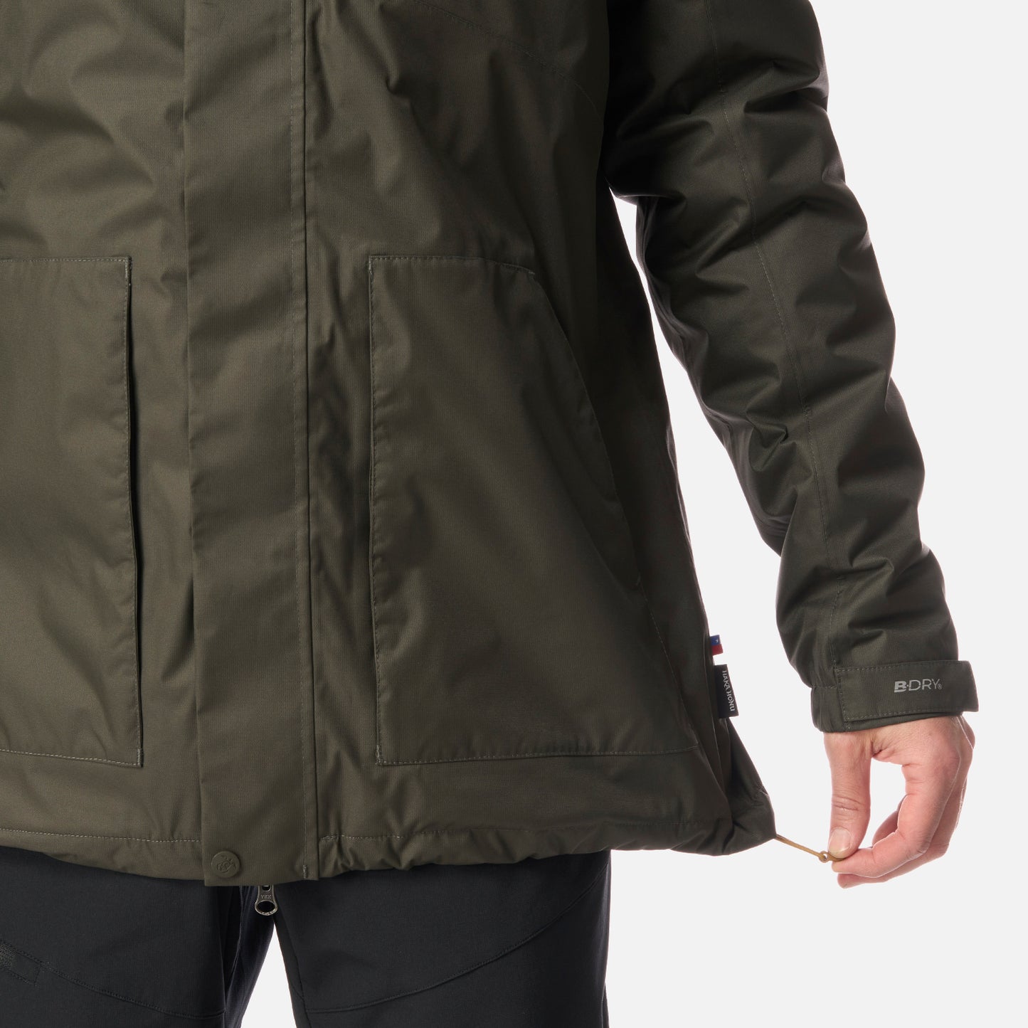 Chaqueta Hombre Terranova Verde Militar Haka Honu