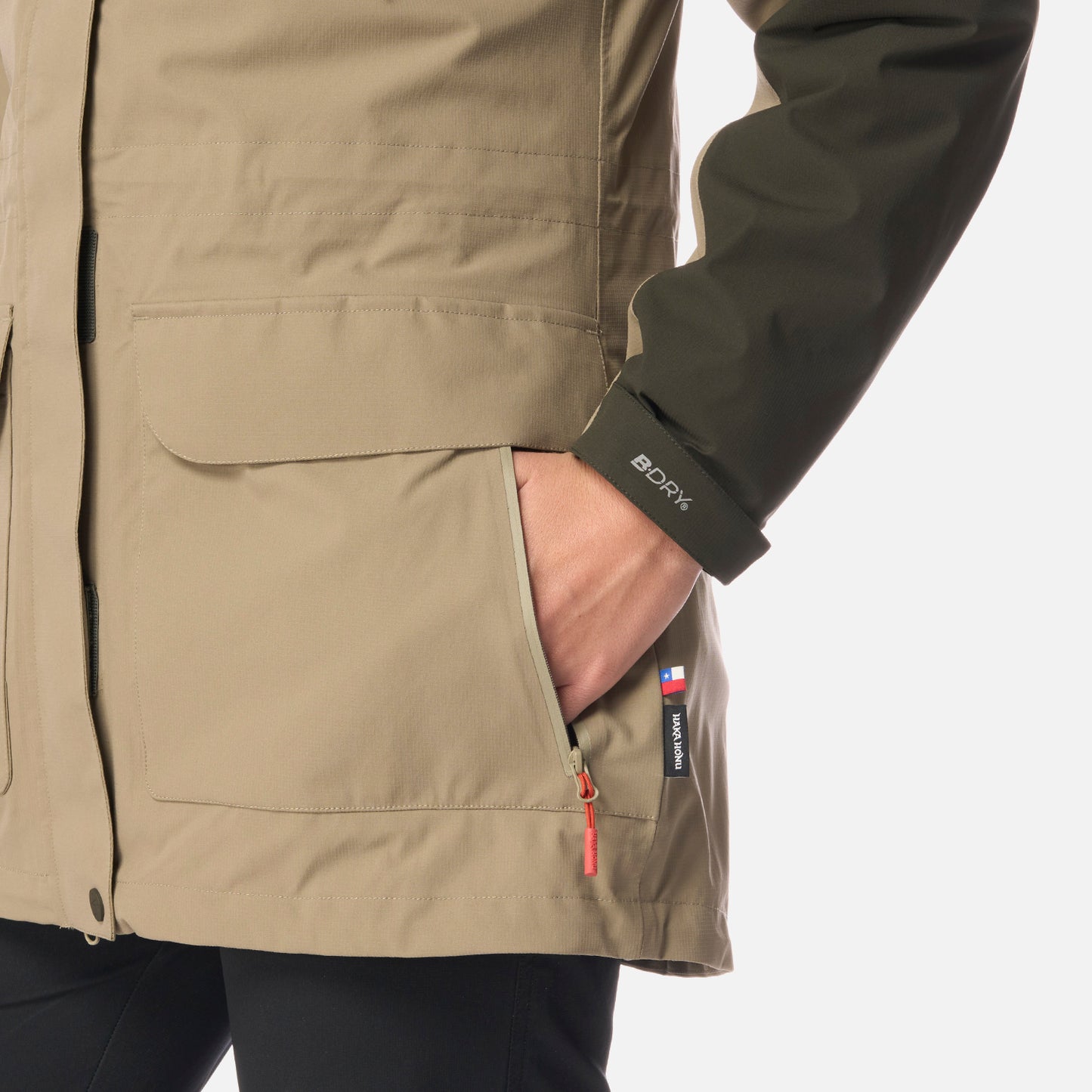 Chaqueta Mujer Perro Guapo Pro Verde Oliva Haka Honu