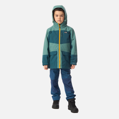 Chaqueta Niño Mini Diluvio Turquesa Haka Honu