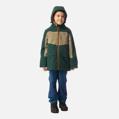 Chaqueta Niño Mini Diluvio Esmeralda Haka Honu