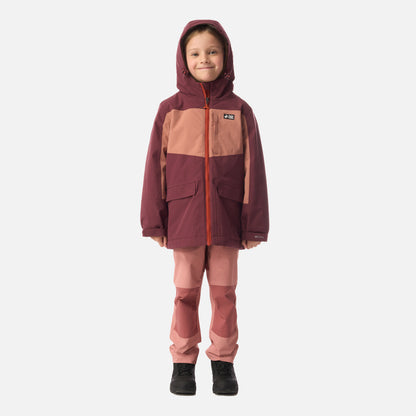 Chaqueta Niña Mini Diluvio Burdeo Haka Honu