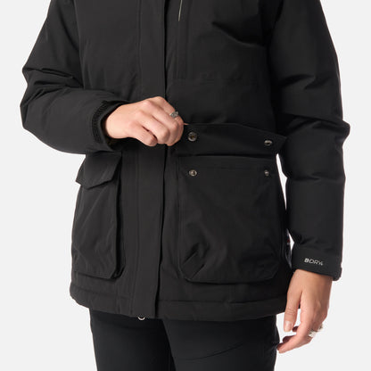 Chaqueta Mujer Diluvio Negro Haka Honu