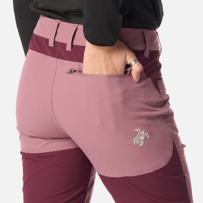 Pantalón Mujer Boina Negra Lila Haka Honu