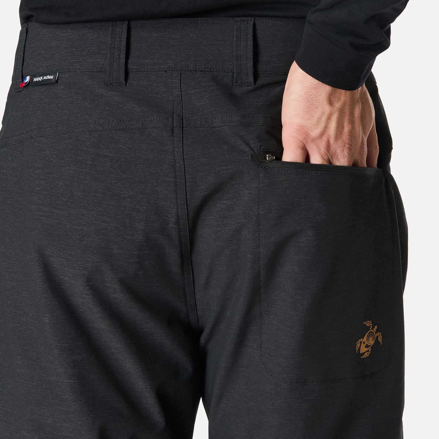 Pantalón Hombre Desmontalo Negro Haka Honu