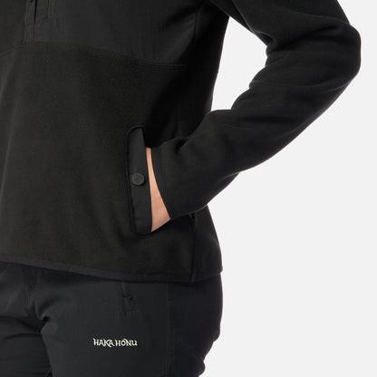 Polar Mujer Tokerau Hoody Negro Haka Honu