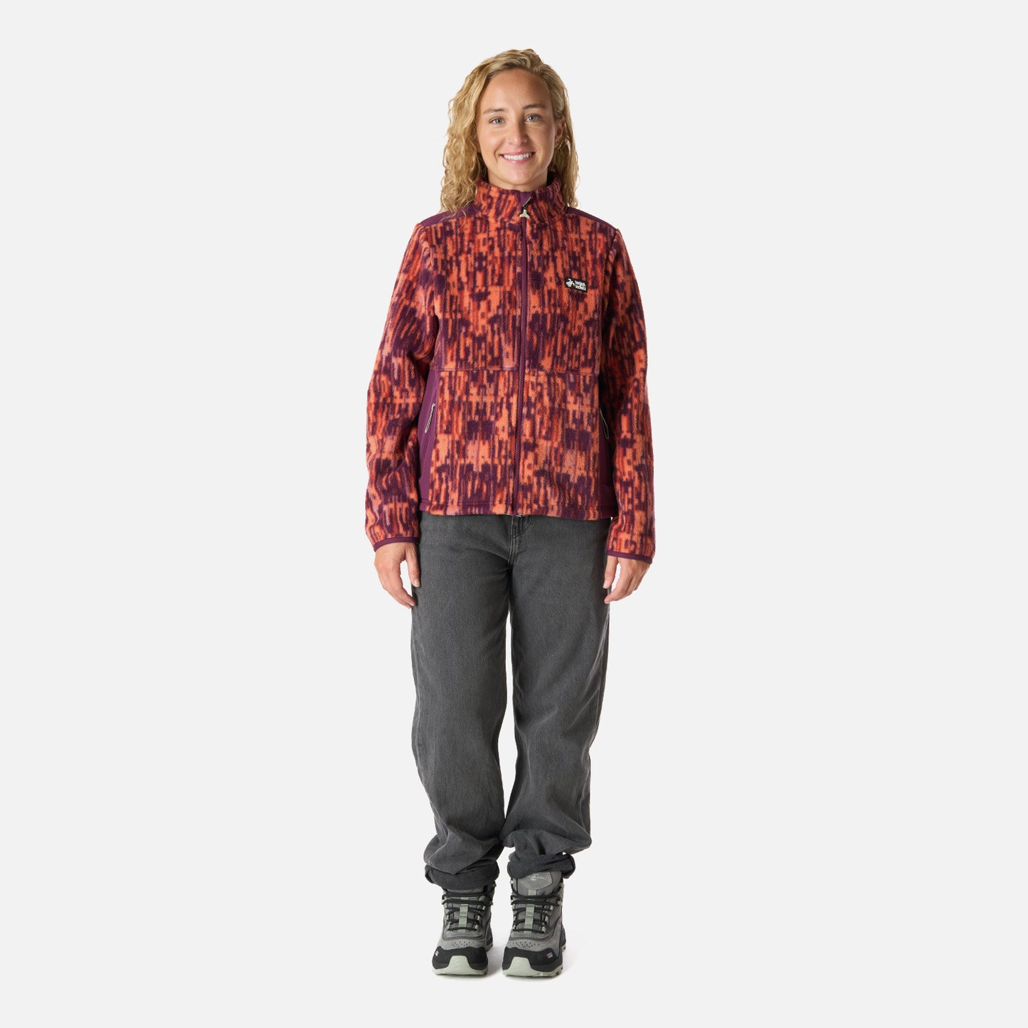 Polar Mujer Traro Print Terracota Haka Honu