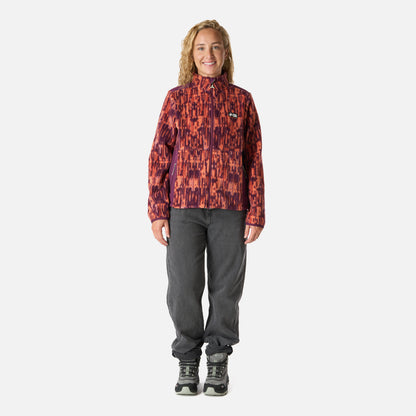 Polar Mujer Traro Print Terracota Haka Honu