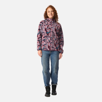 Polar Mujer Ñire Print Lila Haka Honu