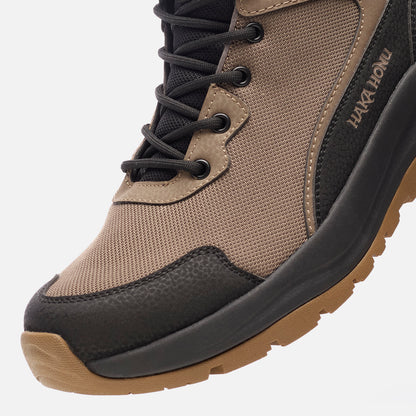 Botín Hombre Cordal Beige / Negro Haka Honu
