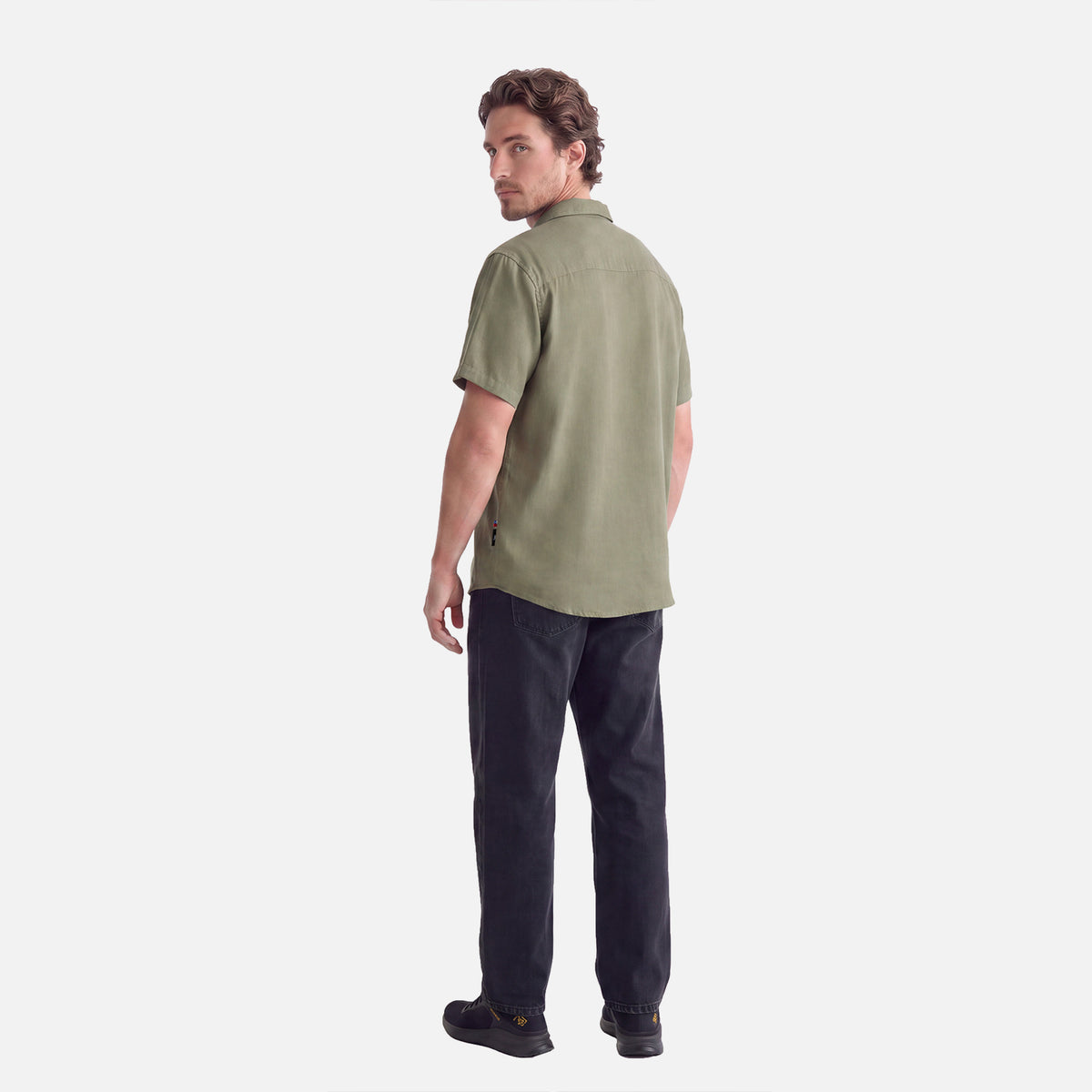 Camisa Hombre Linaje Verde Oliva Haka Honu