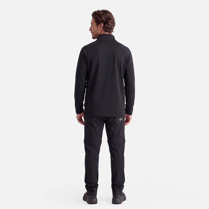 Polerón Hombre Taina Full Zip Negro Haka Honu