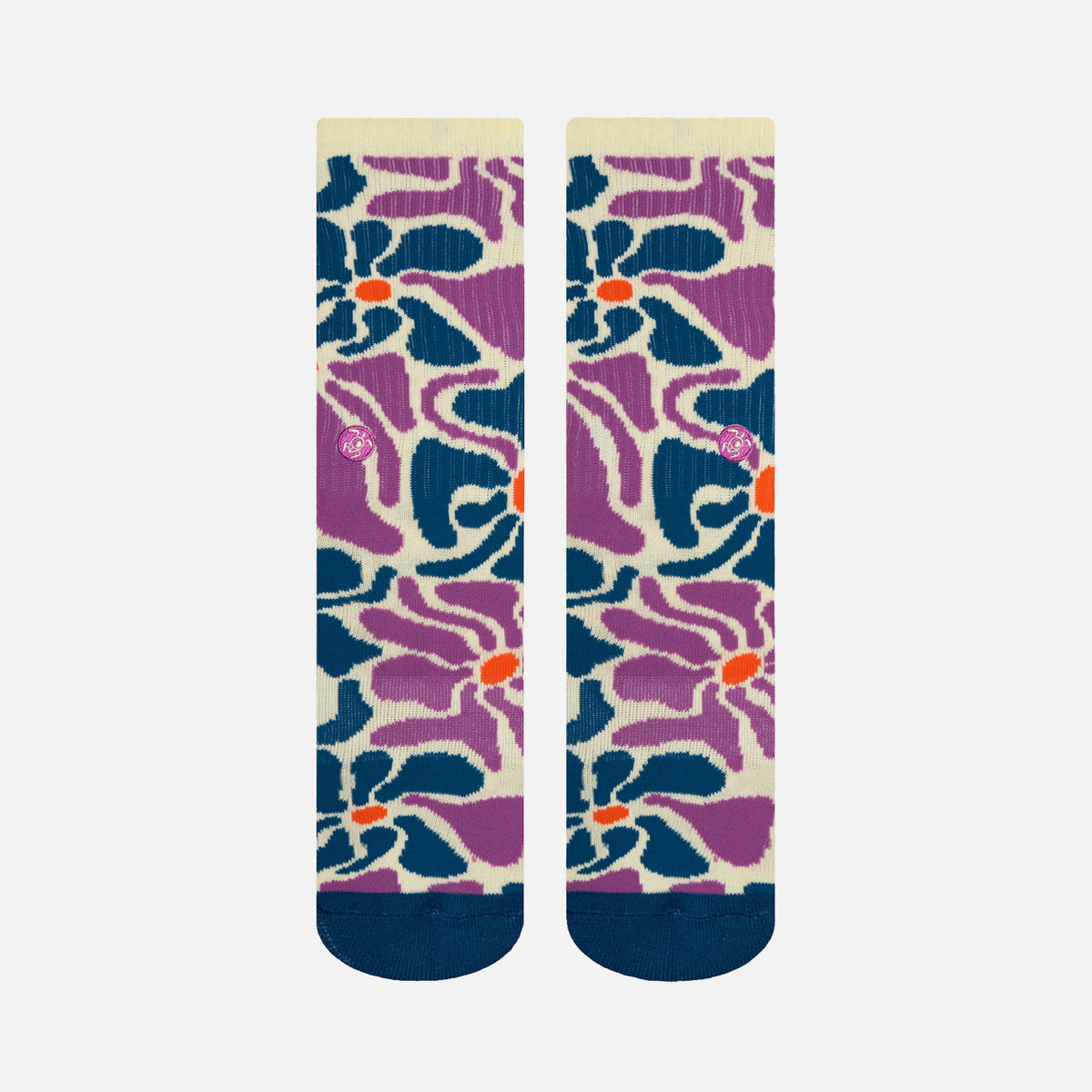 Calcetines Mujer Las Tres Puntas Pack Medio Azul / Celeste / Burdeo Haka Honu