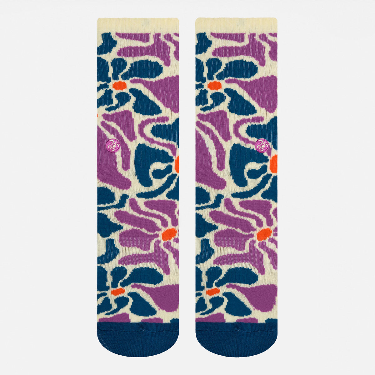 Calcetines Mujer Las Tres Puntas Pack Largo Azul / Celeste / Burdeo Haka Honu