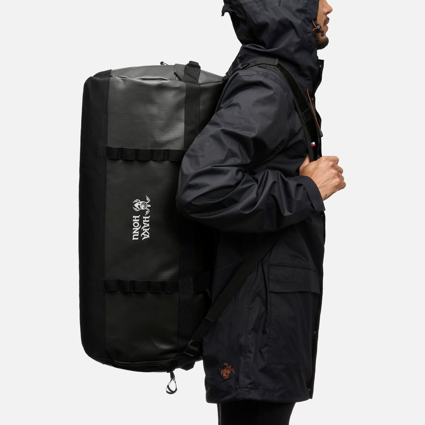 Bolso Duffle 70L Negro Haka Honu
