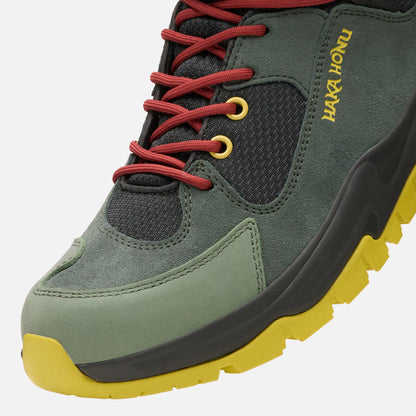 Botín Hombre Cordillera Alta Verde Grisaceo Haka Honu