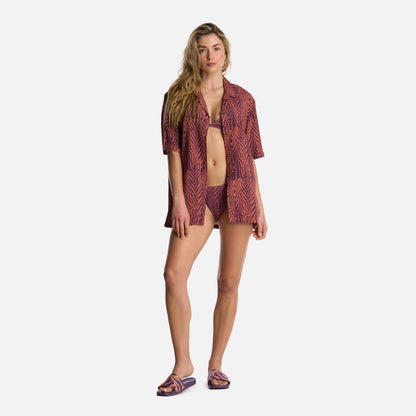 Traje de Baño Mujer Bahia Print Coral Haka Honu