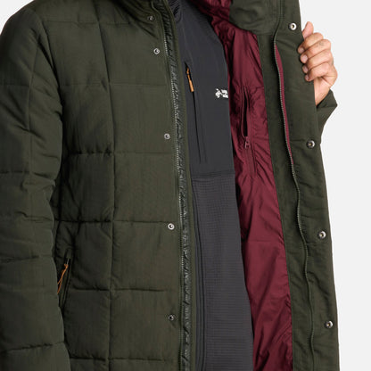 Chaqueta Hombre Aislado Verde Militar Haka Honu