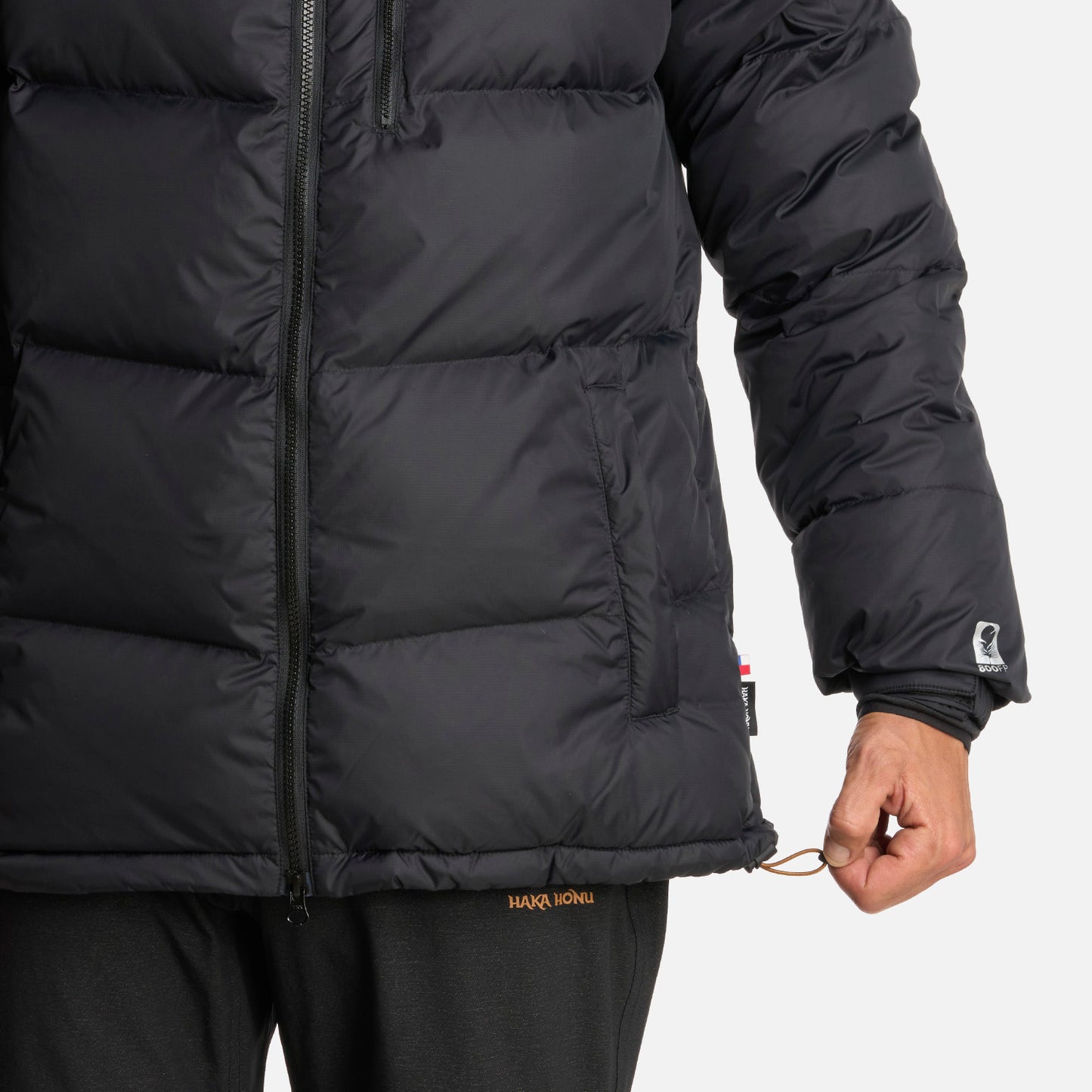 Chaqueta Hombre Campo Base Negro Haka Honu