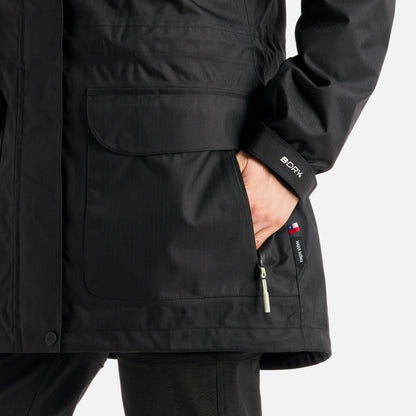 Chaqueta Mujer Perro Guapo Pro Negro Haka Honu