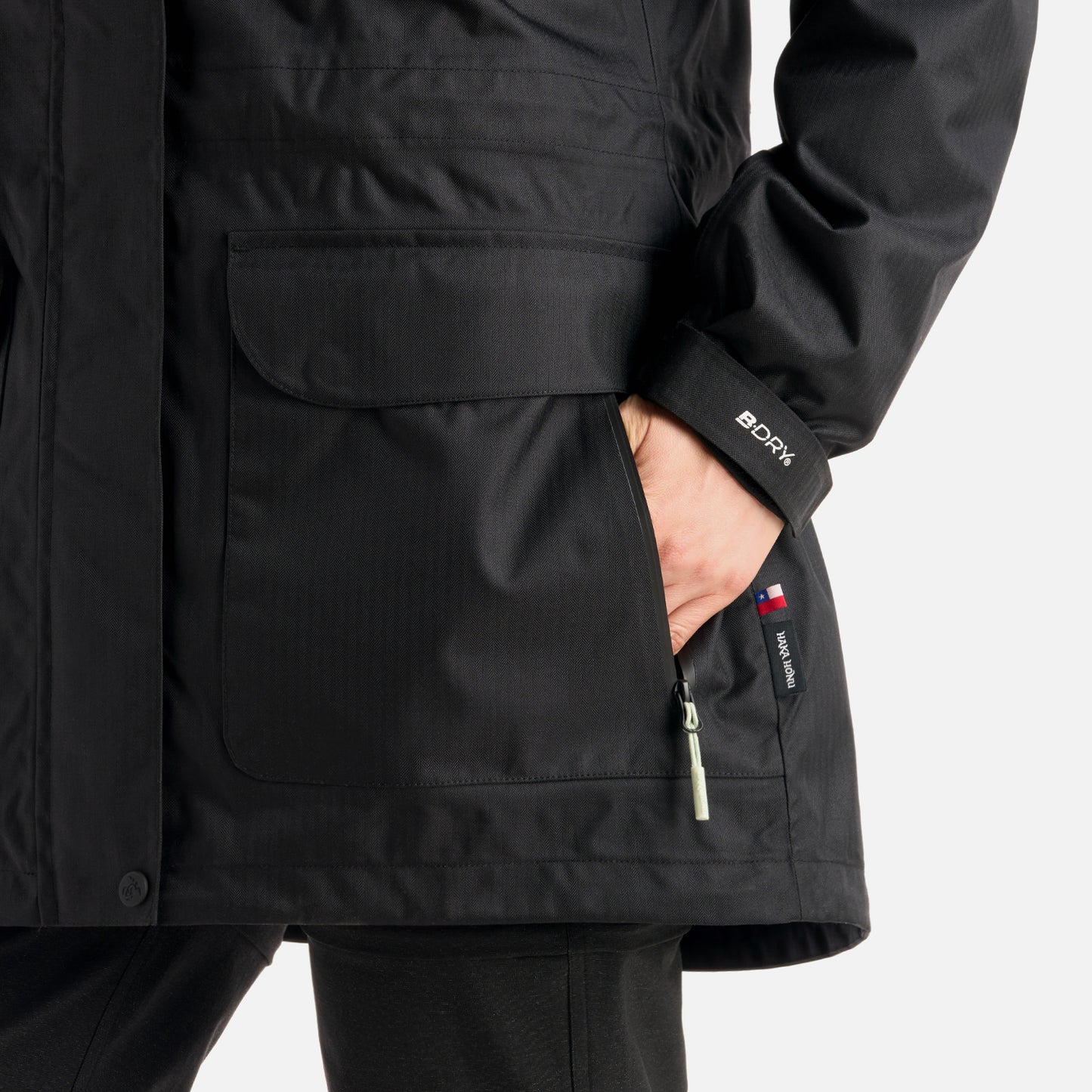 Chaqueta Mujer Perro Guapo Pro Negro Haka Honu